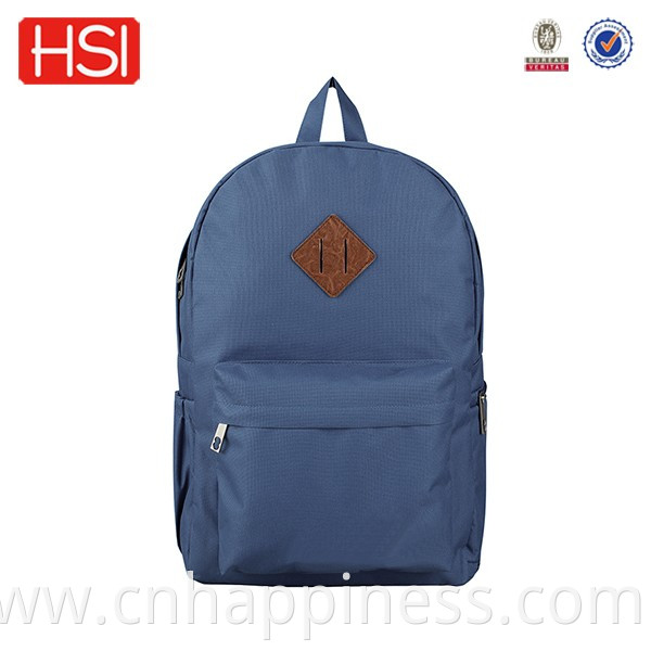 2022 new design polyester 600D school bag for students